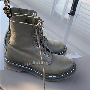 Doc Martens gently worn slight distress at toes